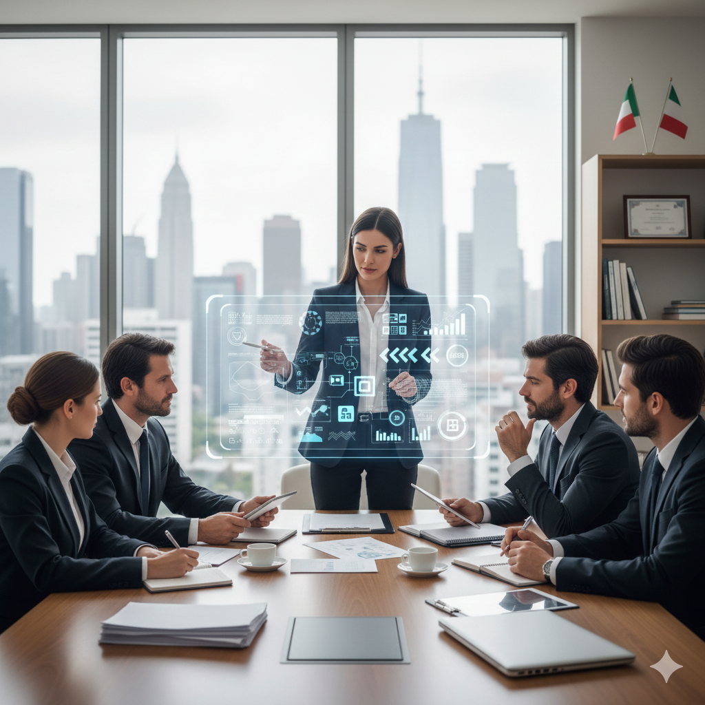 Sviluppatori che scrivono codice su schermi multipli